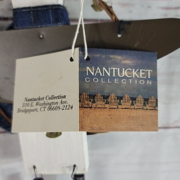 Nantucket Collection Snowman Hanging Decor Dangling Legs Craft Rustic Farmhouse - Picture 5 of 9